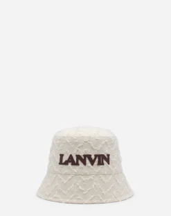 Hot Herringbone motif bucket hat Women Hats