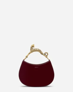 Discount Hobo cat bag in glossy leather Women Tote Bags & Top Handle Bags