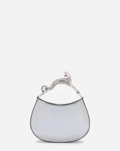 Discount Hobo cat bag in metallic leather Women Tote Bags & Top Handle Bags