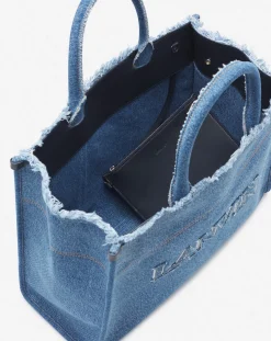 Discount In&out mm tote bag in denim Tote Bags