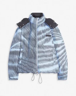 Discount Kinetic print down jacket Coats & Jackets