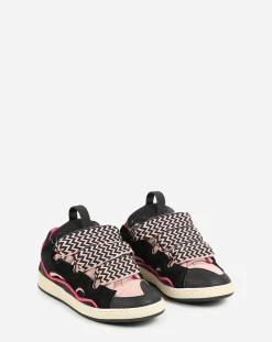 Outlet Lace-up leather sneakers Girls (4-12 Years)