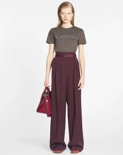 Outlet bead embroidered t-shirt Women T-shirts & Sweatshirts