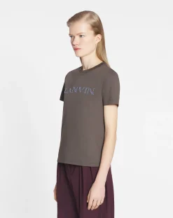 Outlet bead embroidered t-shirt Women T-shirts & Sweatshirts