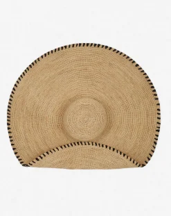 New capeline hat in raffia Women Hats
