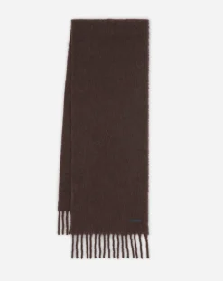 Sale fringed scarf in wool Scarves