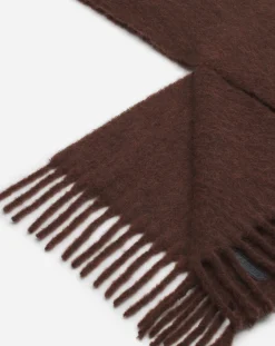 Sale fringed scarf in wool Scarves