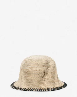 Clearance raffia bucket hat Women Hats