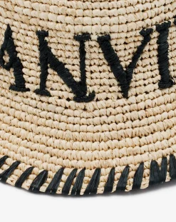 Clearance raffia bucket hat Women Hats