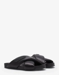 Online tinkle sandals in leather Women Sandals & Mules