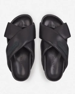 Online tinkle sandals in leather Women Sandals & Mules