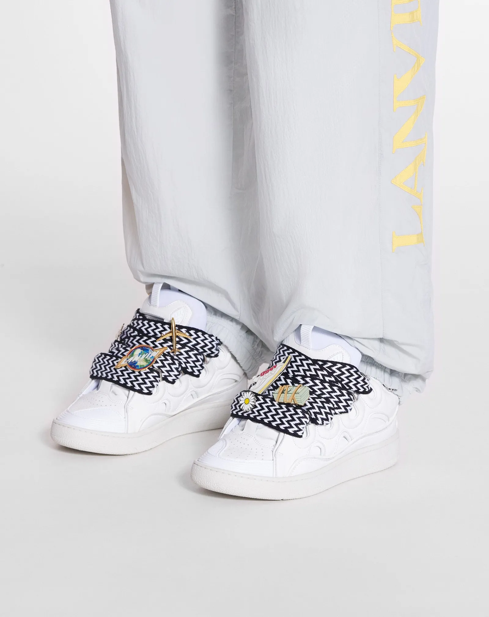 Clearance x future curb 3.0 leather sneakers for women Women Sneakers