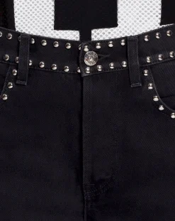 Online x future flared pants with studs for women Women Pants