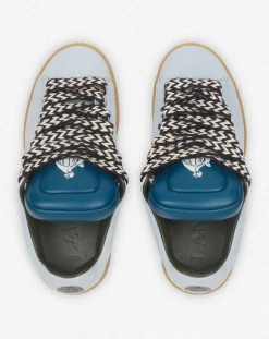 Discount x future hyper curb sneakers in leather and suede for men Sneakers