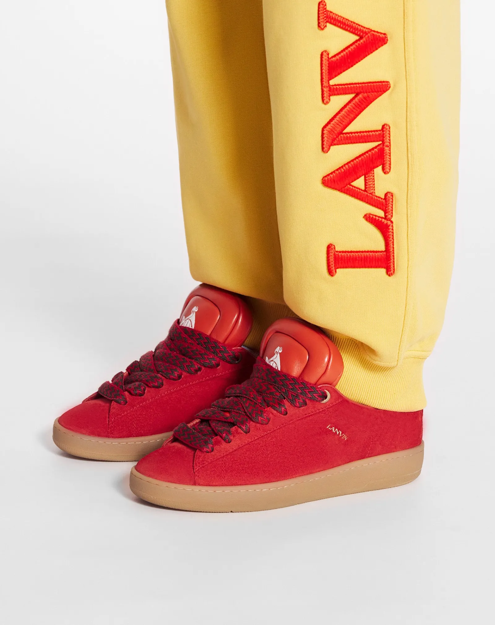 Best x future hyper curb sneakers in leather and suede for men Curb Lite