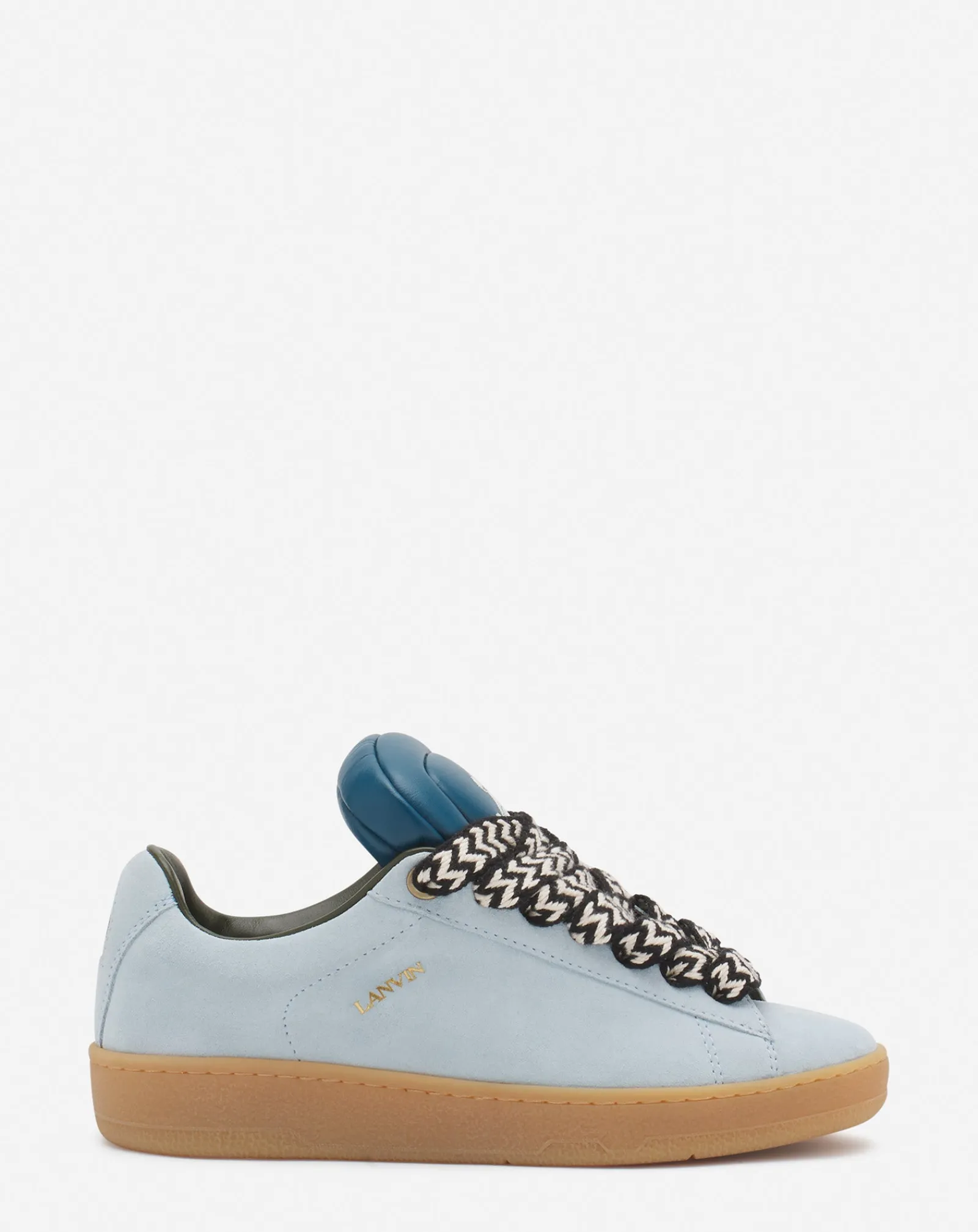 x future hyper curb sneakers in leather and suede for women Women Sneakers