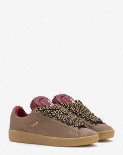Outlet x future hyper curb sneakers in leather and suede for men Sneakers