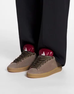 New x future hyper curb sneakers in leather and suede for men Curb Lite