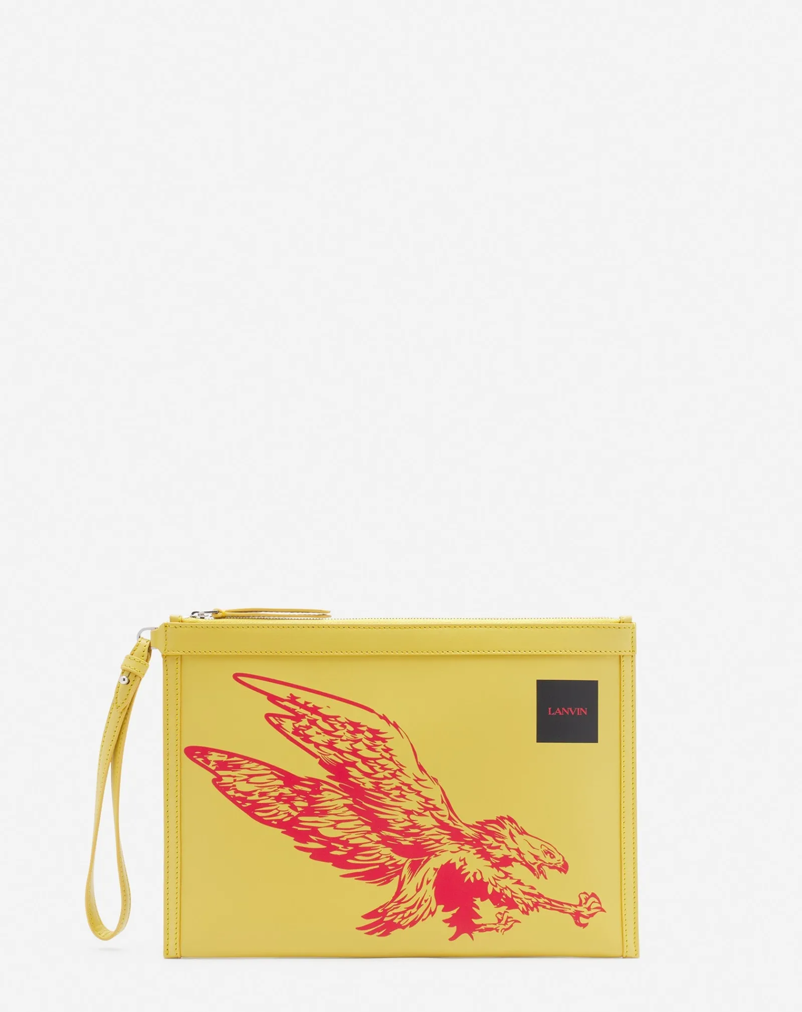 Best x future leather clutch with eagle print Wallets & Small Leather Goods