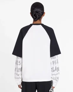 Discount x future long-sleeved print t-shirt T-shirts & Polos