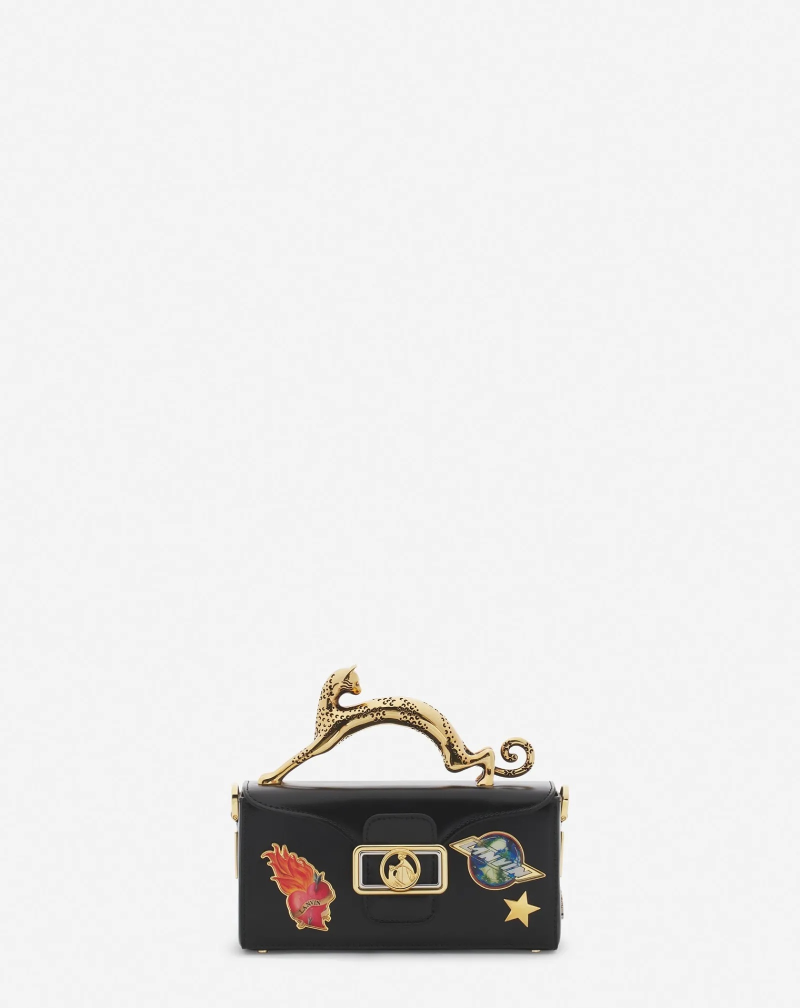 Best x future pencil cat nano leather bag with pins Women Pencil
