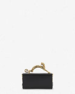 Best x future pencil cat nano leather bag with pins Women Pencil