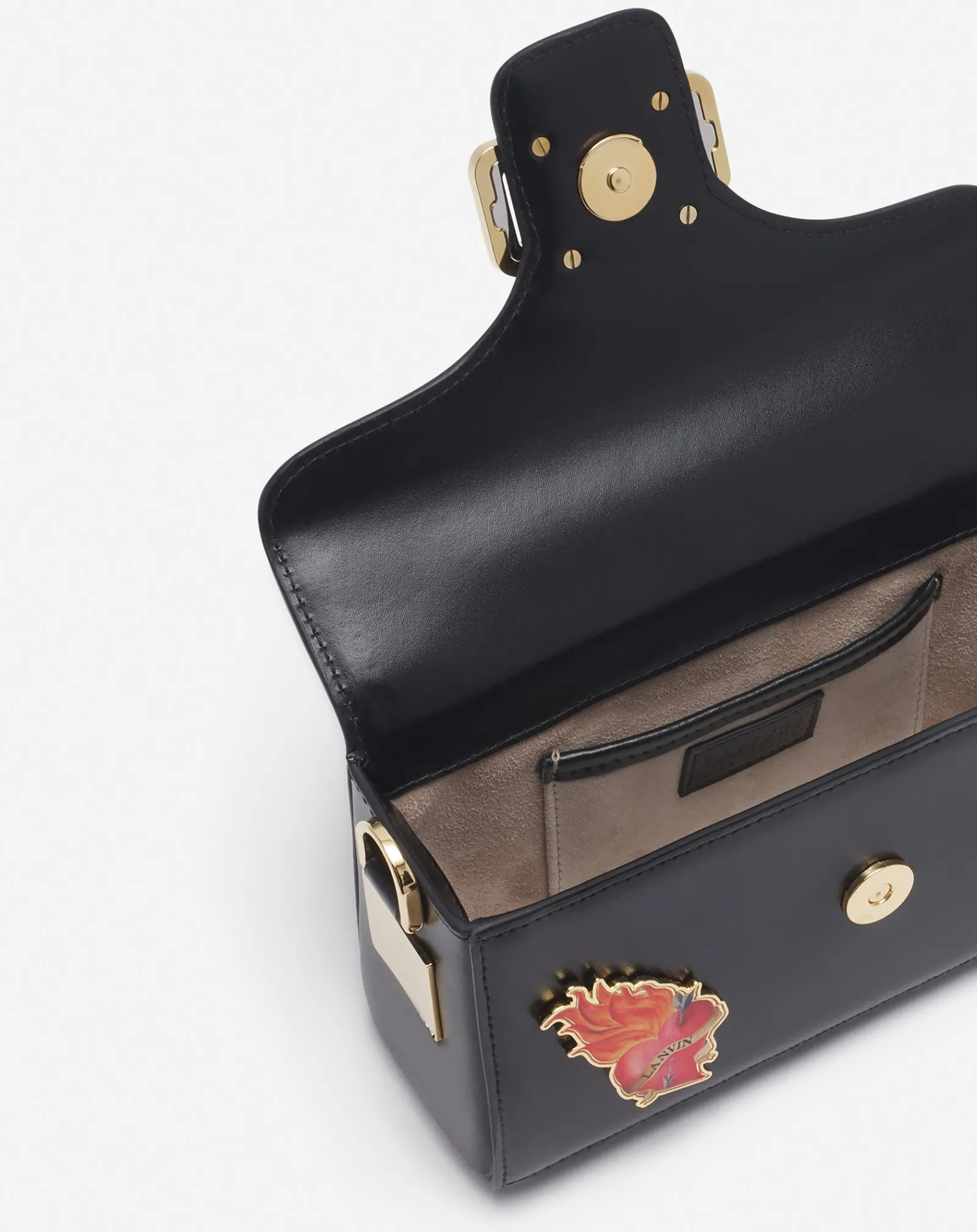 Best x future pencil cat nano leather bag with pins Women Pencil