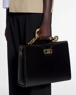 Discount x future pencil leather briefcase Tote Bags