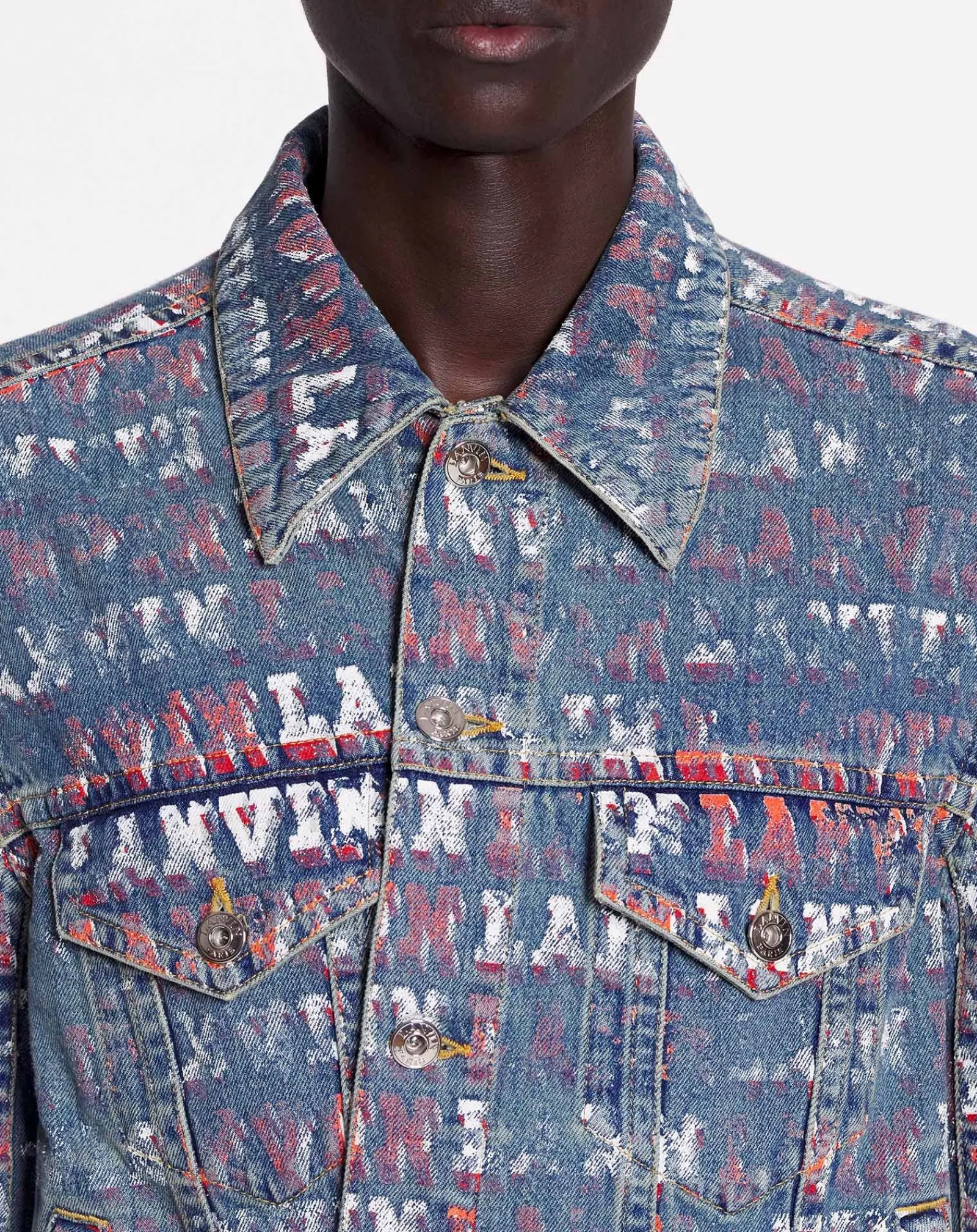 Hot x future unisex asymmetrical printed jacket Women Coats & Jackets