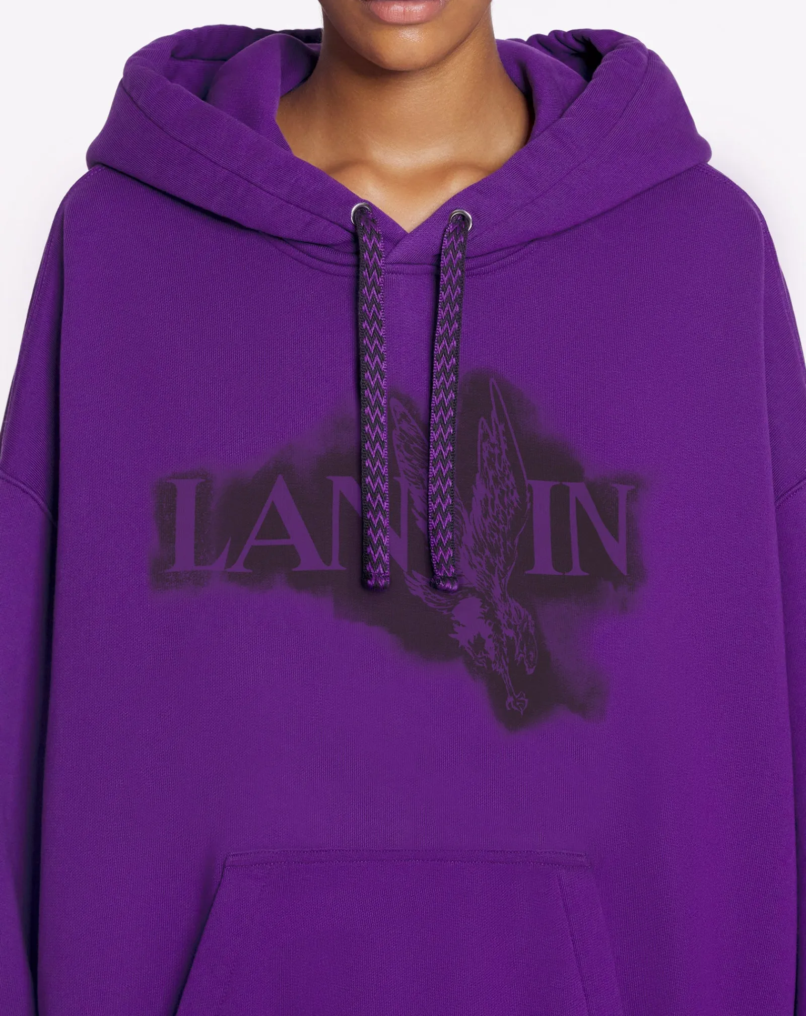 Discount x future unisex baggy hoodie with eagle print Knitwear & Sweatshirts