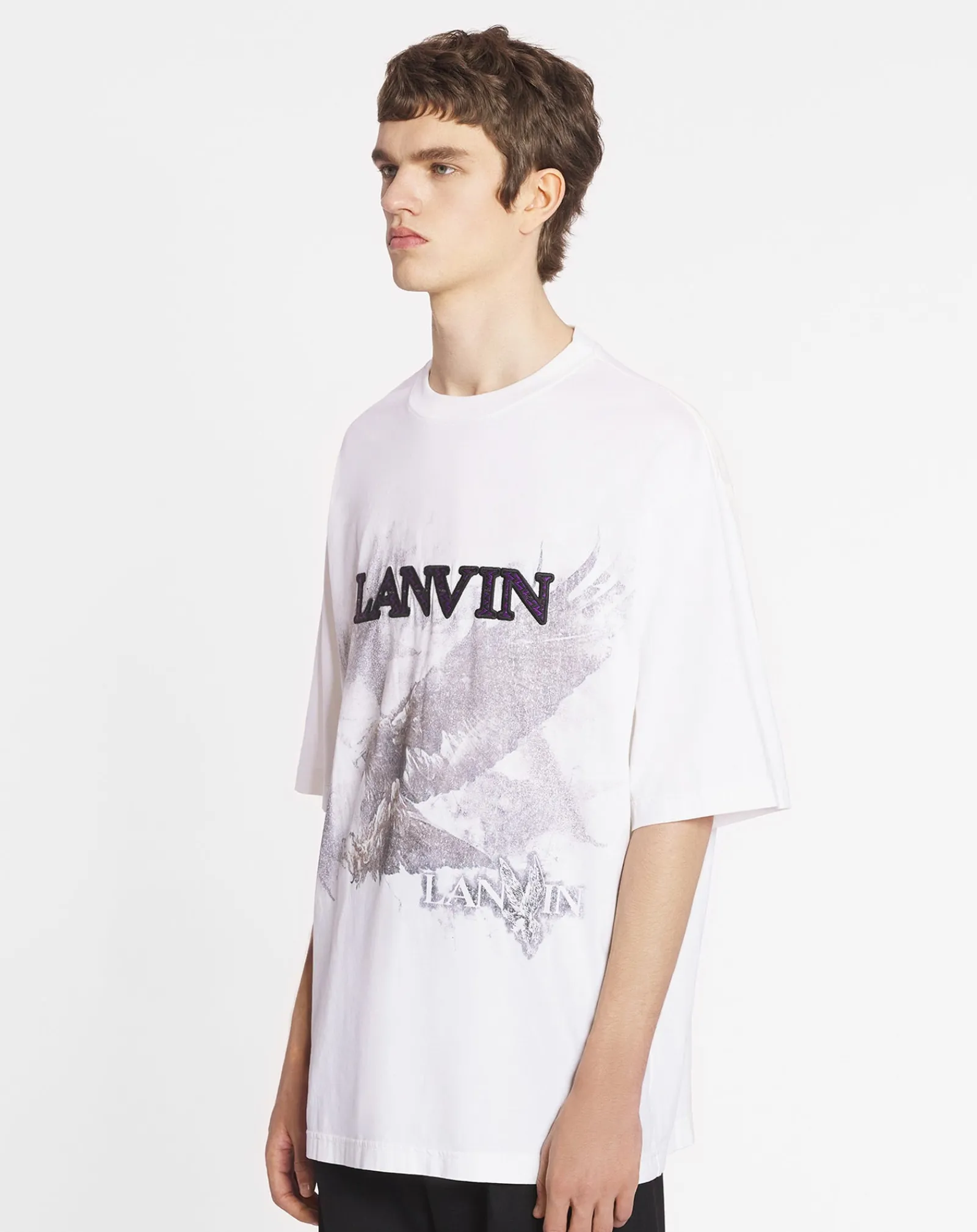 Best x future unisex eagle print loose-fit t-shirt T-shirts & Polos