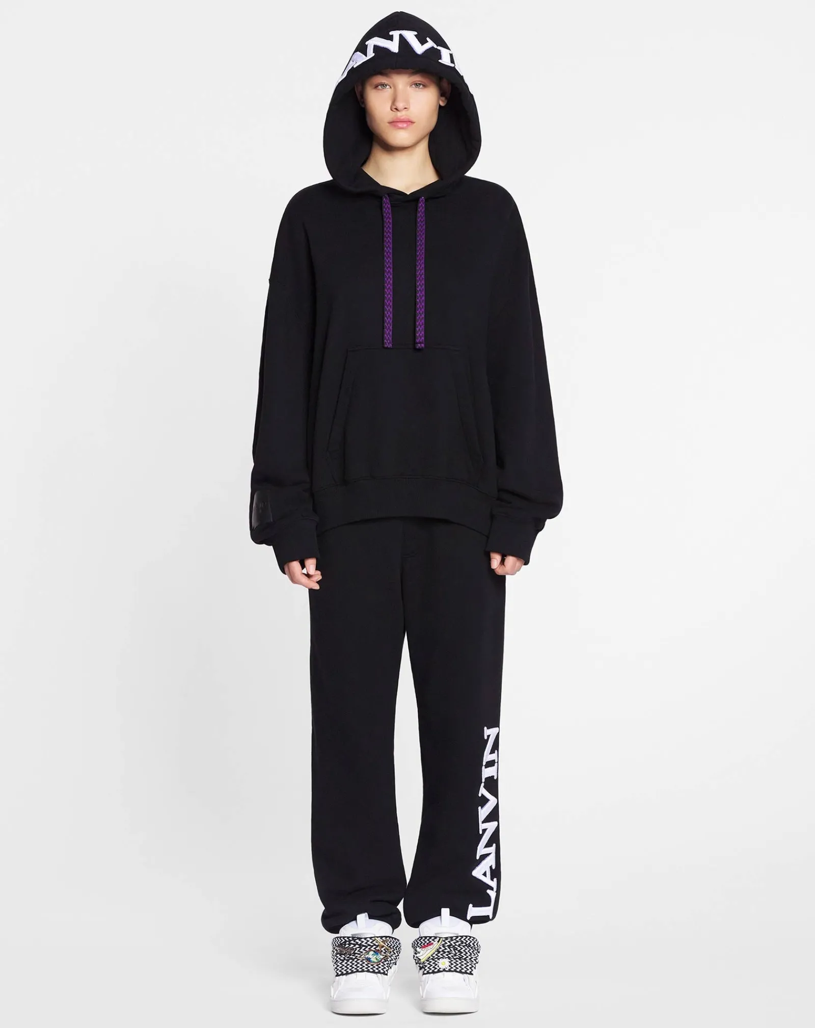 Online x future unisex logo jogging pants Women Pants