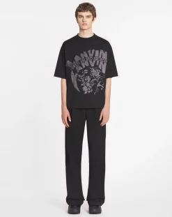 Online x future unisex loose-fit printed t-shirt T-shirts & Polos