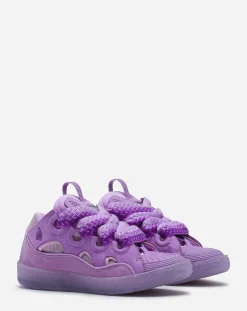 Leather curb sneakers Women Sneakers
