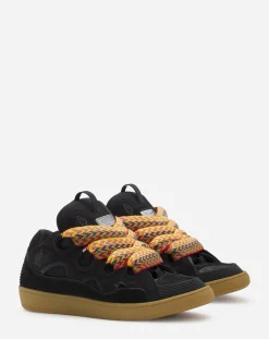 Discount Leather curb sneakers BOY Boys (4-12 Years)