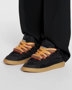 Discount Leather curb sneakers BOY Boys (4-12 Years)