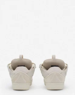 Leather curb sneakers Women Sneakers