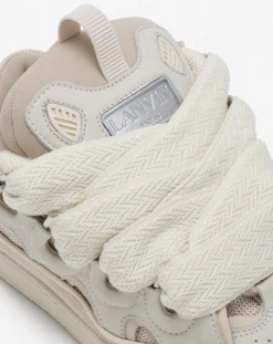 Leather curb sneakers Women Sneakers