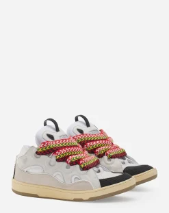 Clearance Leather curb sneakers Women Curb