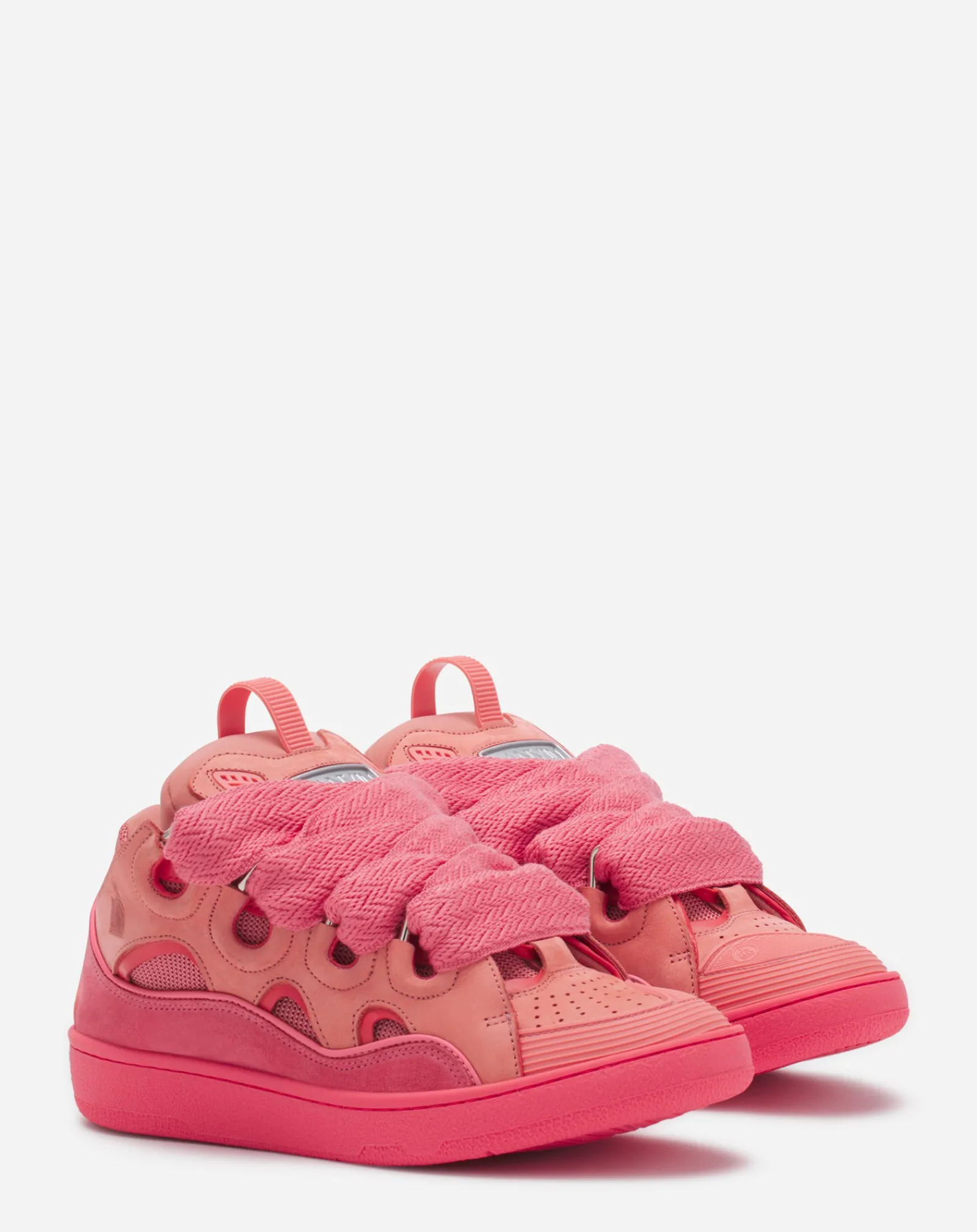 Leather curb sneakers Women Curb