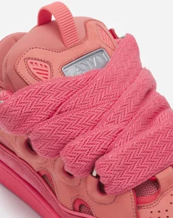 Leather curb sneakers Women Curb