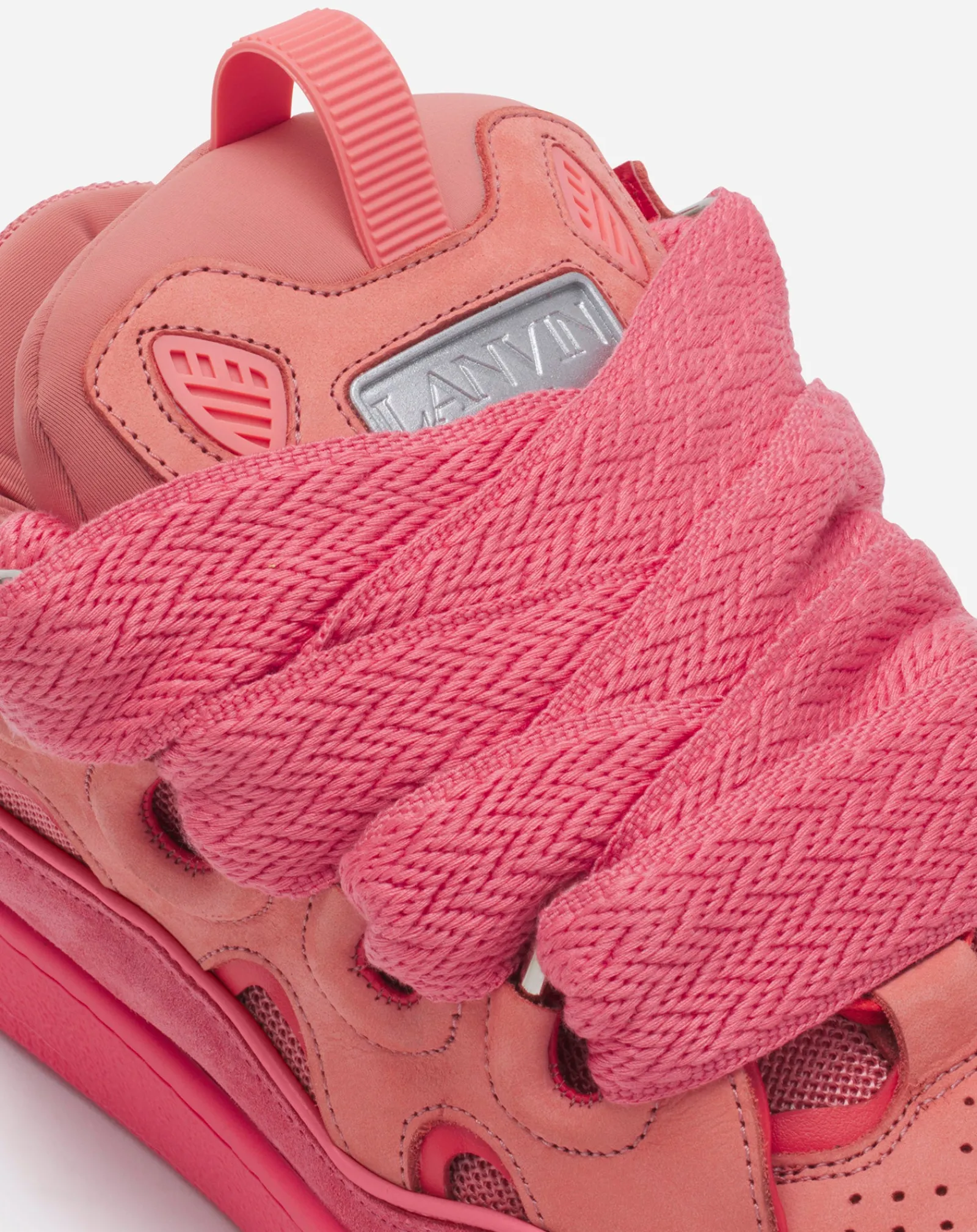 Leather curb sneakers Women Curb
