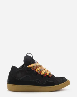 Clearance Leather curb sneakers Women Curb