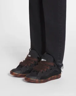 Outlet Leather curb sneakers Curb