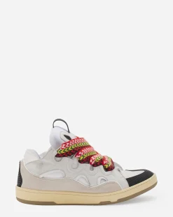 Hot Leather curb sneakers Girls (4-12 Years)