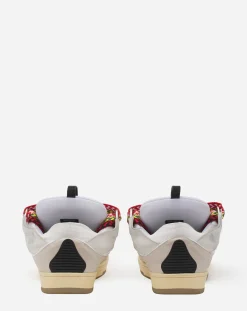 New Leather curb sneakers Women Sneakers