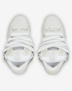 Clearance Leather curb sneakers Women Sneakers