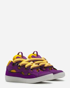 Leather curb sneakers Sneakers