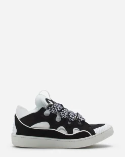 Discount Leather curb sneakers Sneakers