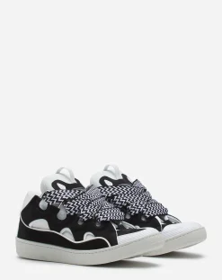 Discount Leather curb sneakers Sneakers